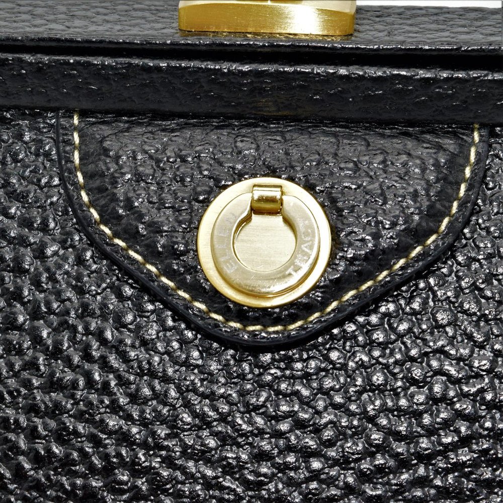 EUC Vintage Ellen Tracy Dr.'s Bag Purse Satchel Leather Purse - Picture 12 of 13
